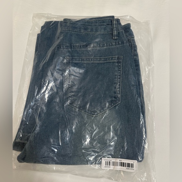 Bell Bottom Jeans High Waisted Classic Flared Denim Pants - Picture 2 of 3